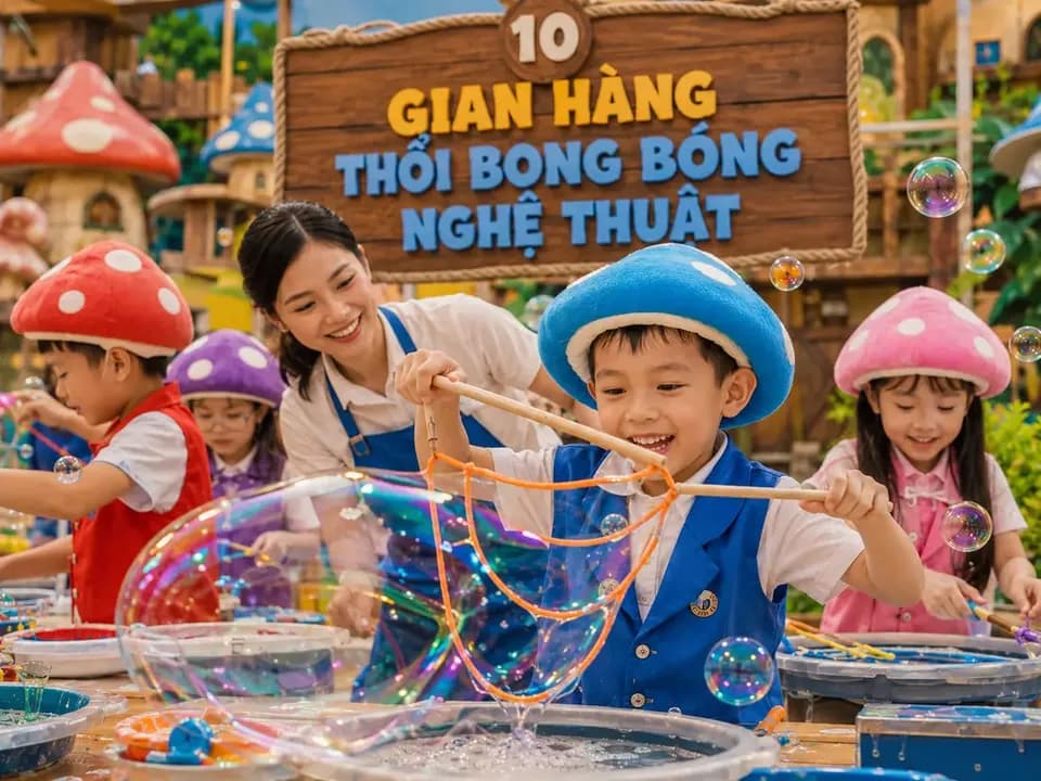 Thổi bong bóng nghệ thuật