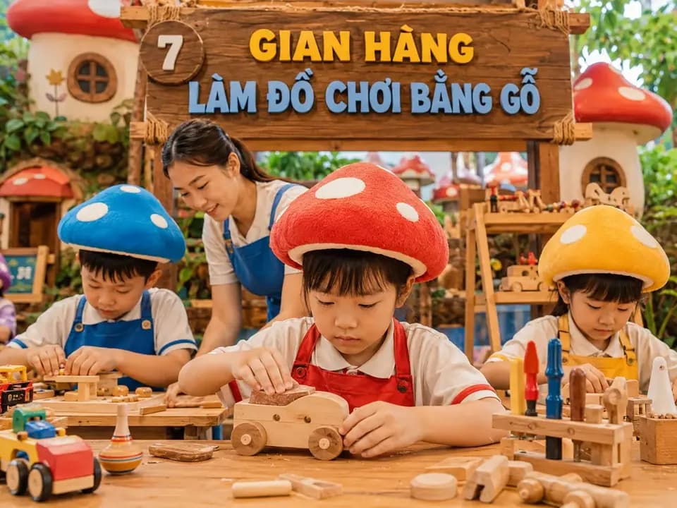 Đường phiêu lưu Rừng Nấm