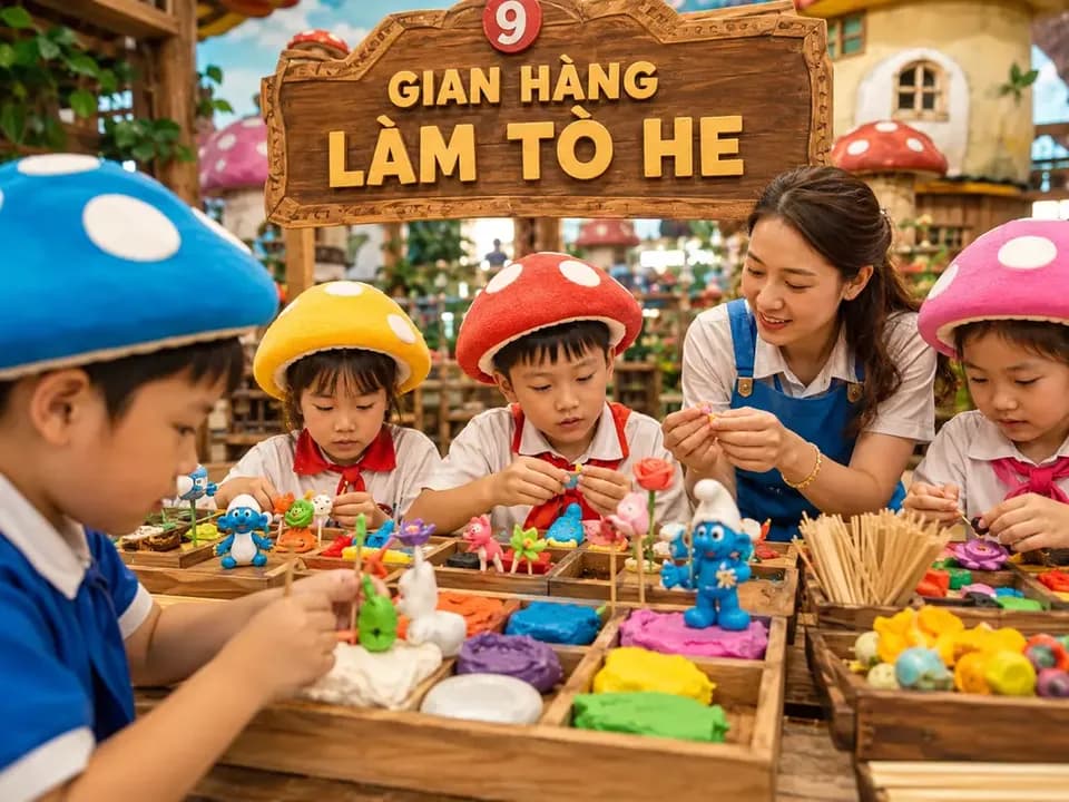 Gian hàng tò he